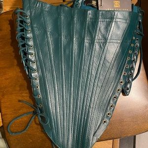 Lena Berisha custom dress in green. Size: small